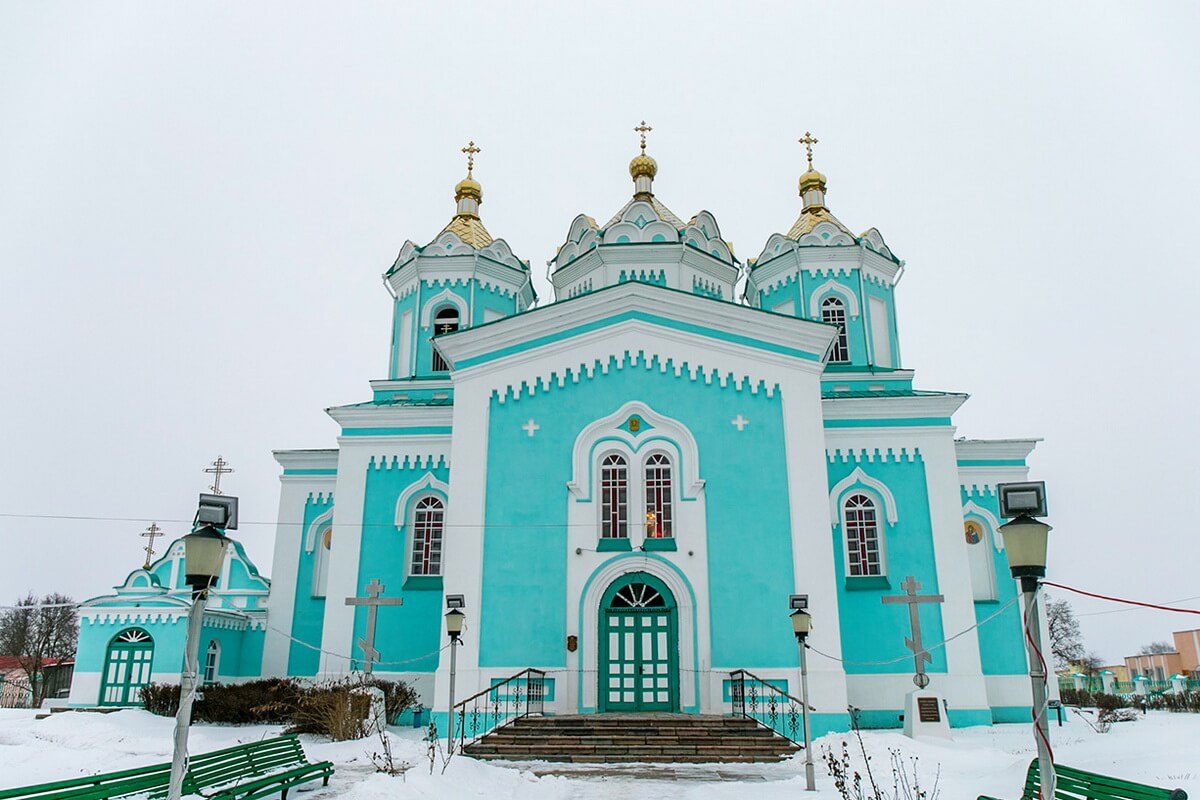 Хотимск Церковь Святой Троицы. Хотимск храм. Хотимск Беларусь. Храм в Хотимске Могилевская область.