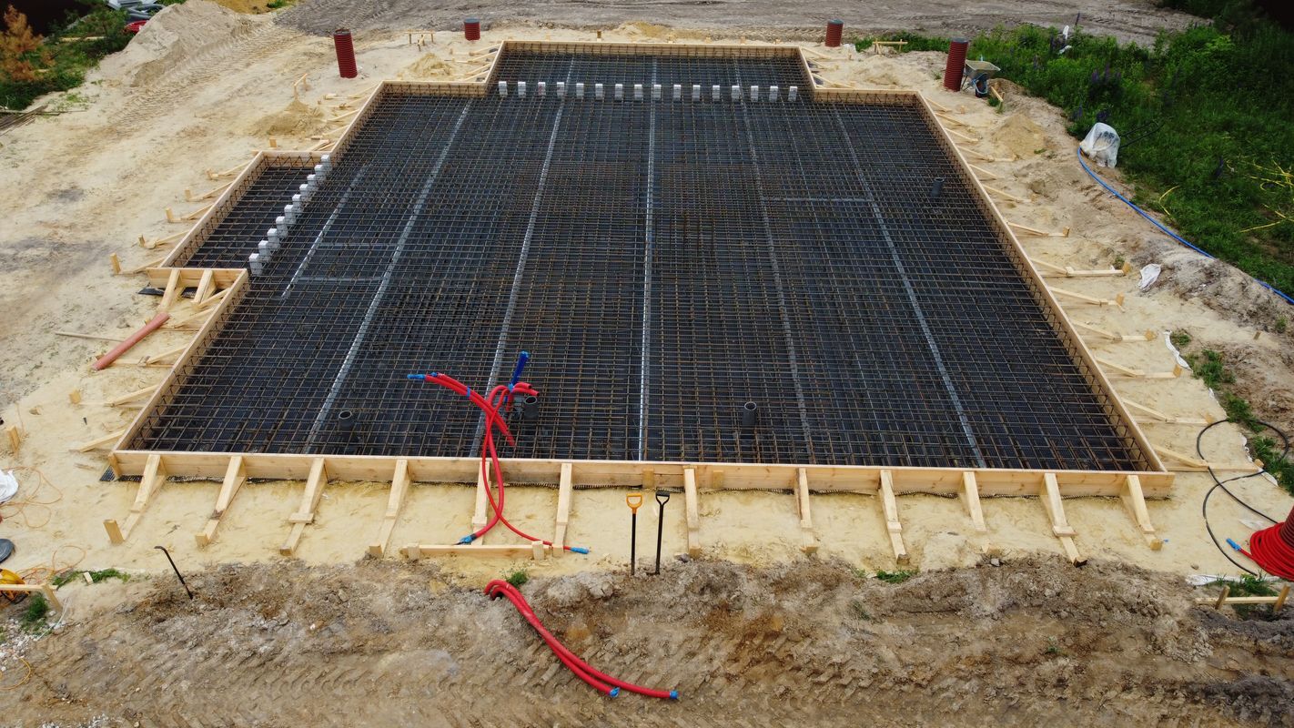 Арматурная сетка для плитного фундамента