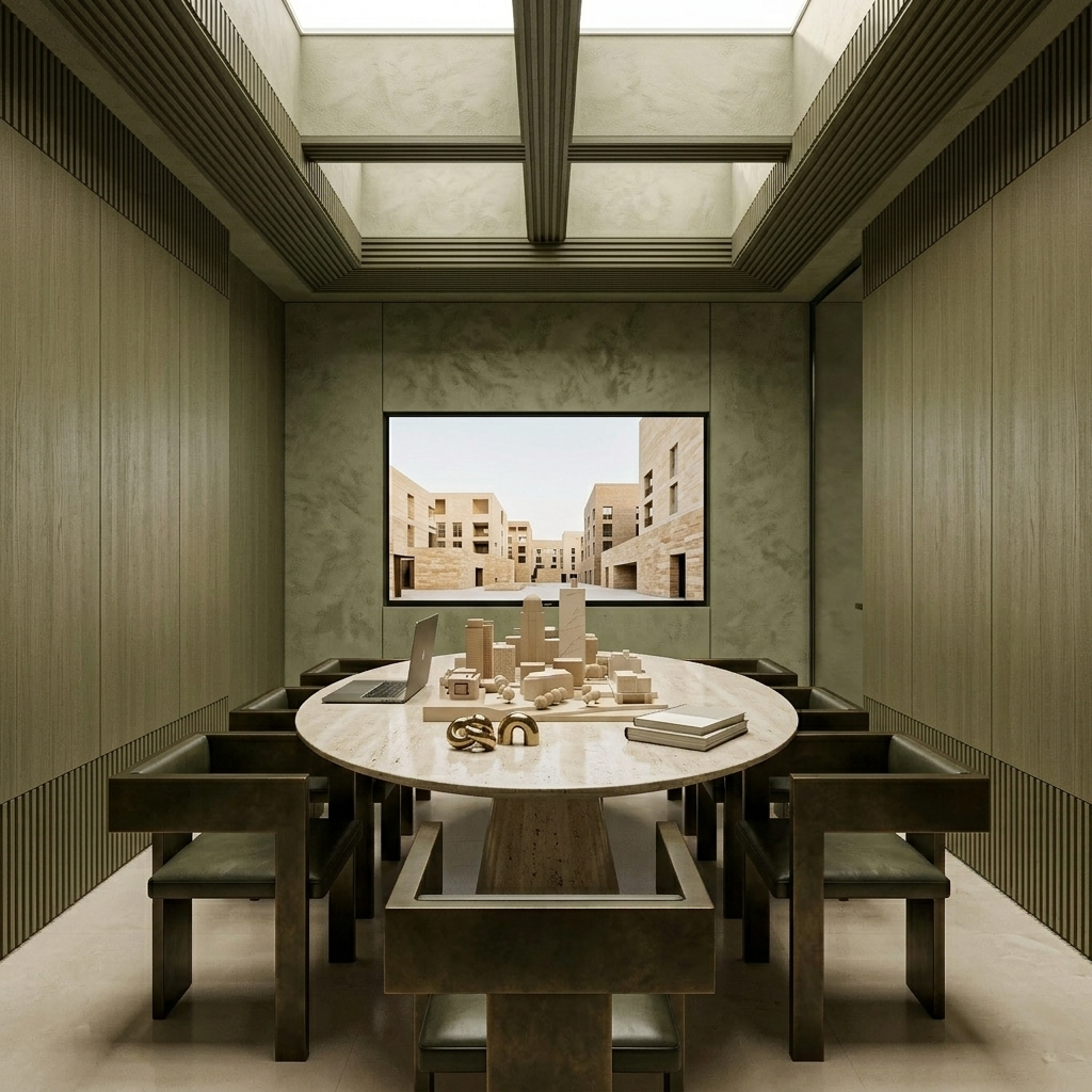 Intimate DOMUS VOLTAIR meeting room