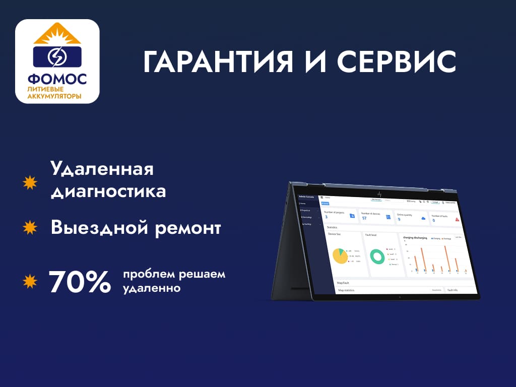гарантия и сервис литиевых акб