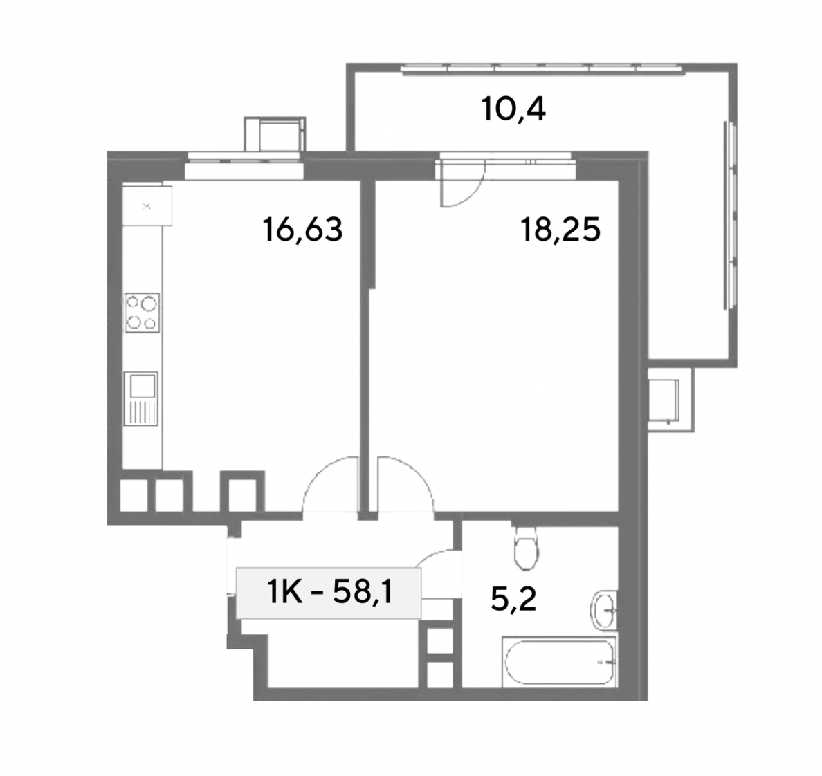 Квартиры в доме на Малой Самаре, 5А в Твери