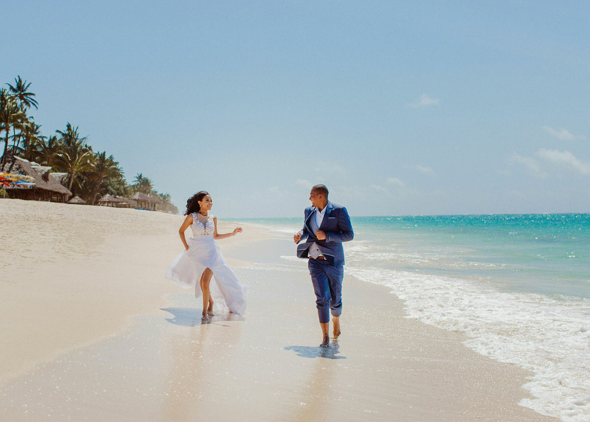 Romantic Kenya Beach Honeymoon Photography — Jafassam Studio - Diani beach Mombasa Malindi Watamu Lamu photo session best photographer Bride Groom Camels