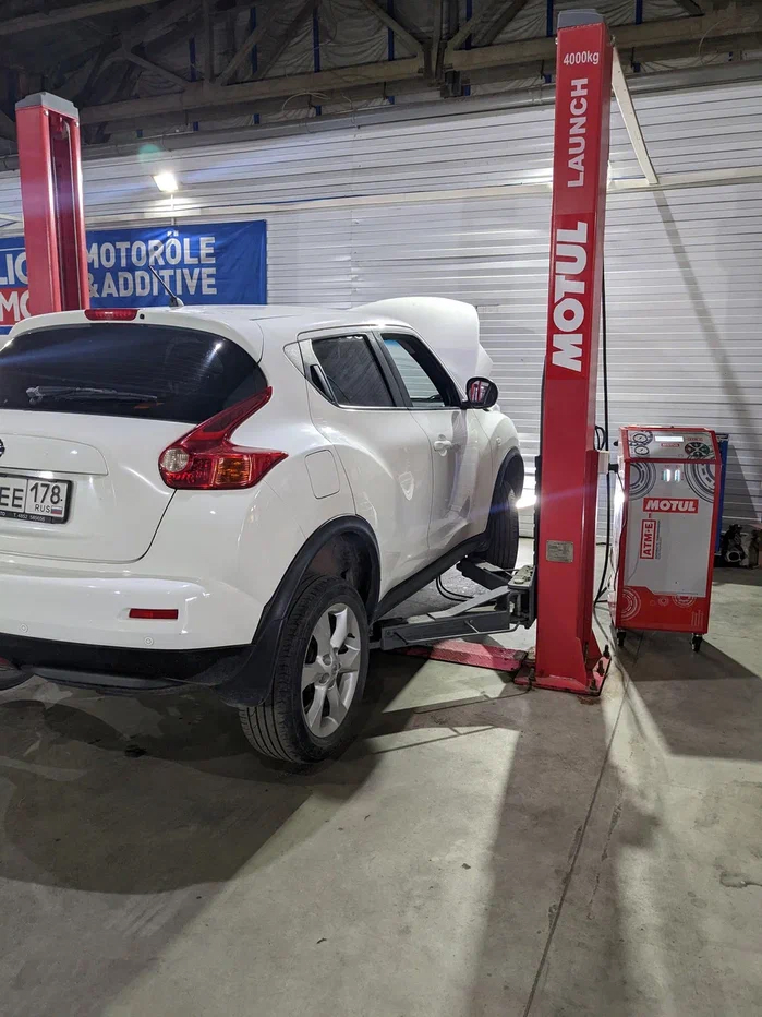 Аппаратная замена масла в вариаторе Nissan Juke JF015E