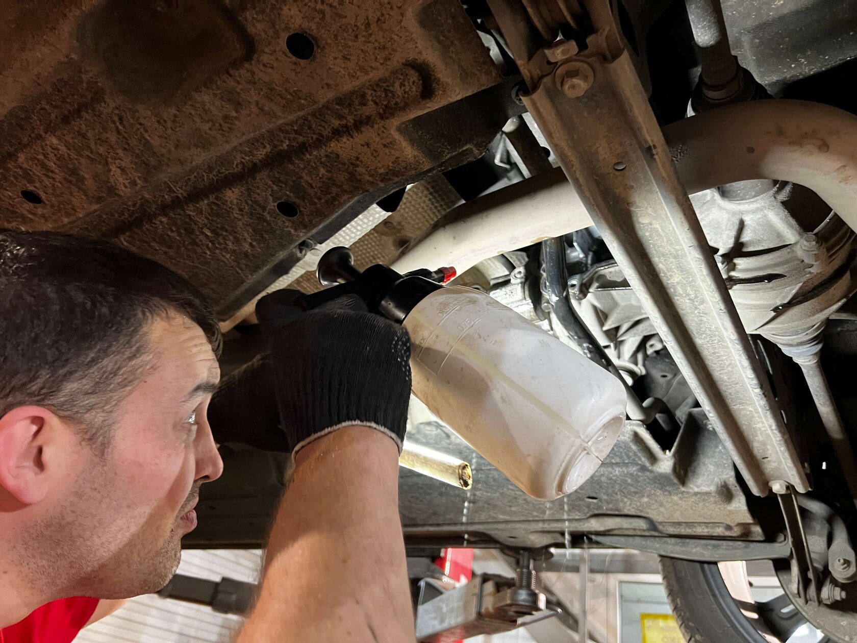 Замываем корпус муфты