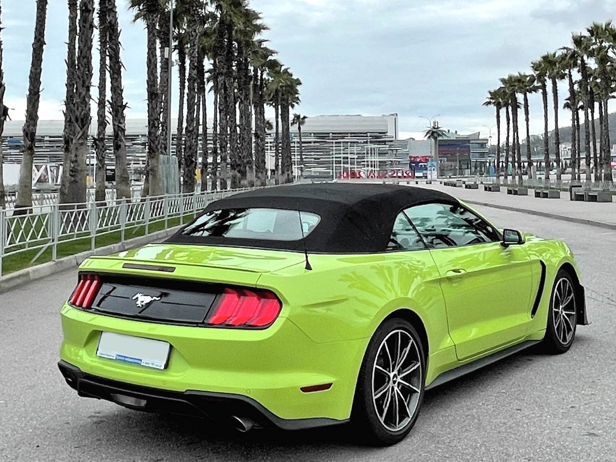 Аренда Ford Mustang в Сочи без Посредников по низким ценам - Top Cars Sochi