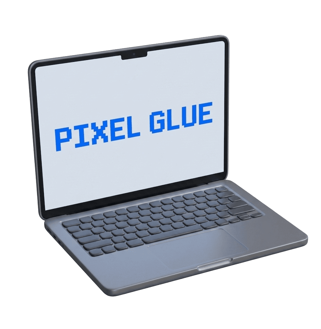 Иллюстрация Pixel Glue