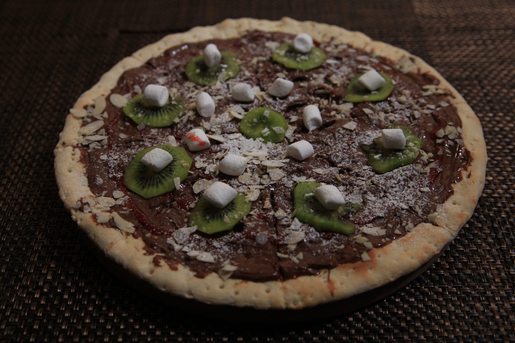 шоколадная пицца рецепт с маршмеллоу фото 83