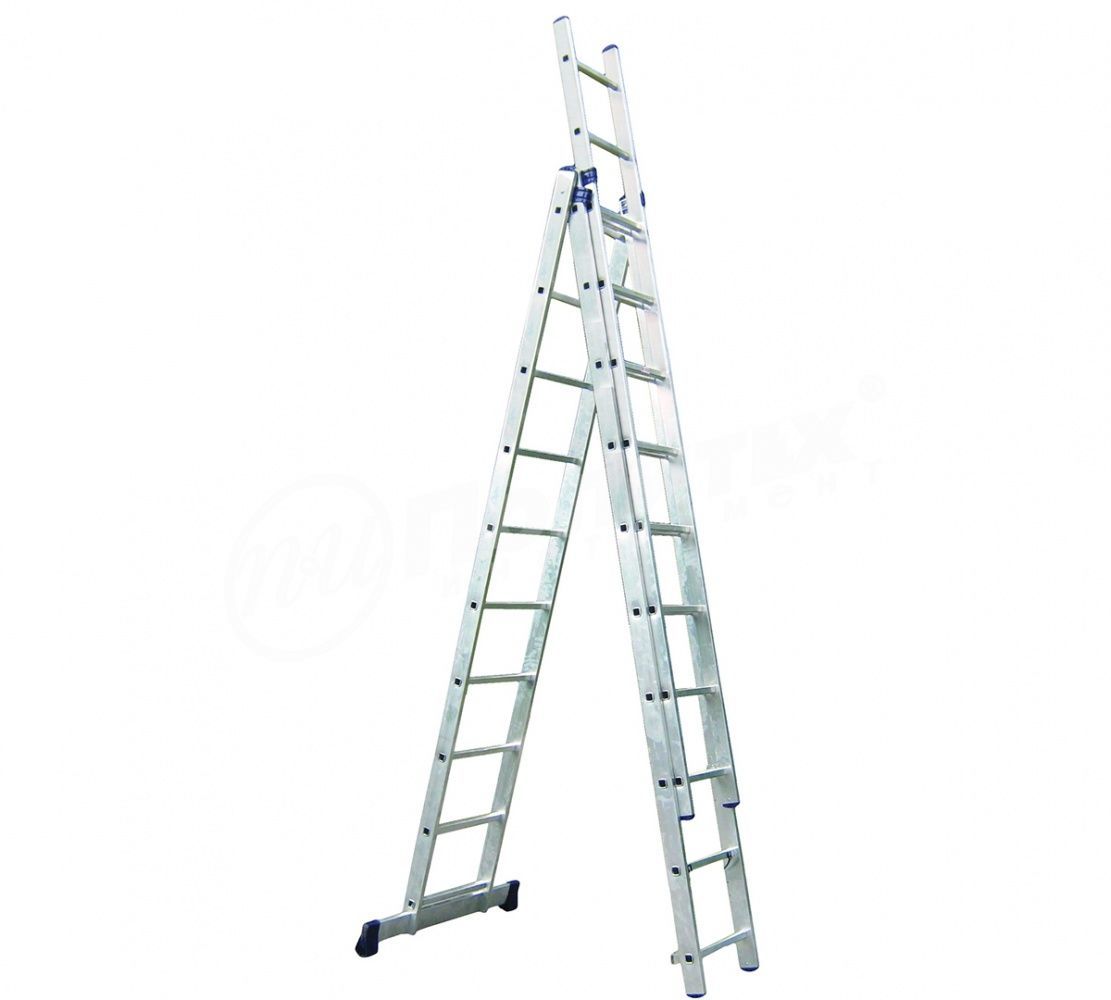 алюминиевая трехсекционная лестница lwi 3х13 1313. алюминиевая трехсекционная лестница lwi 3х13 1313. трехсекционная лестница эйфель тл 3х10 ювелир. алюминиевая лестница трехсекционная centaure. лестница 3-х секционная бытовая 3x10 новая высота эконом.