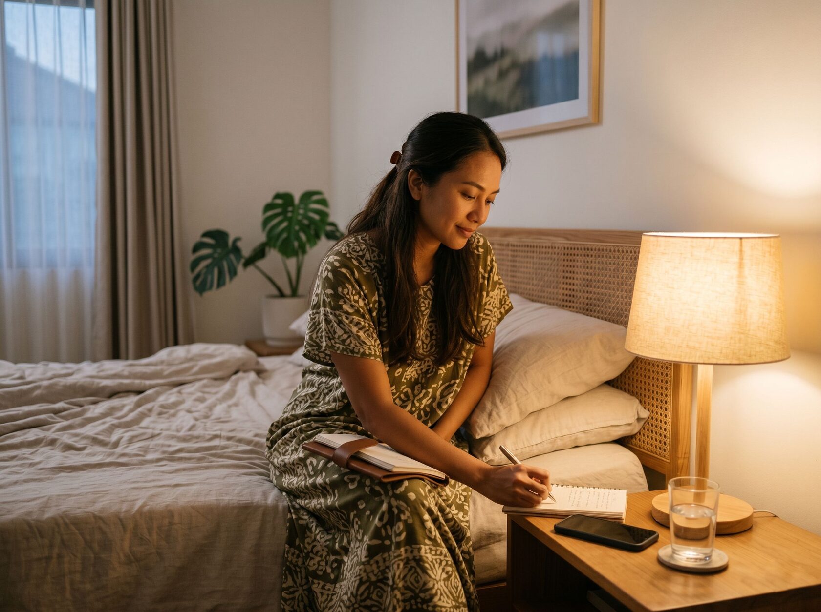 Rutinitas malam tanpa layar untuk tidur lebih tenang