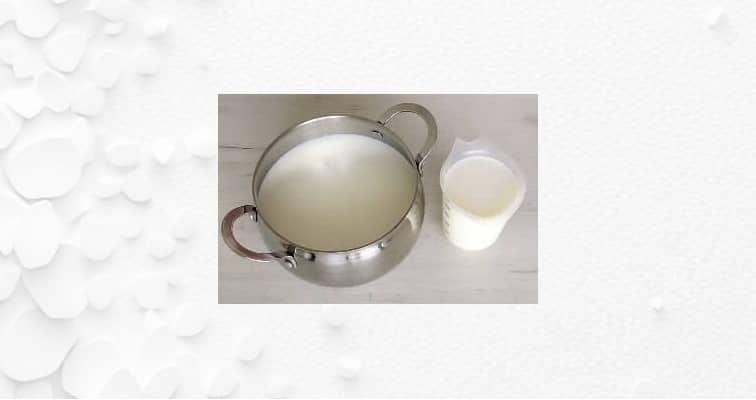 Приготовление творога из молока и кефира: шаг 1