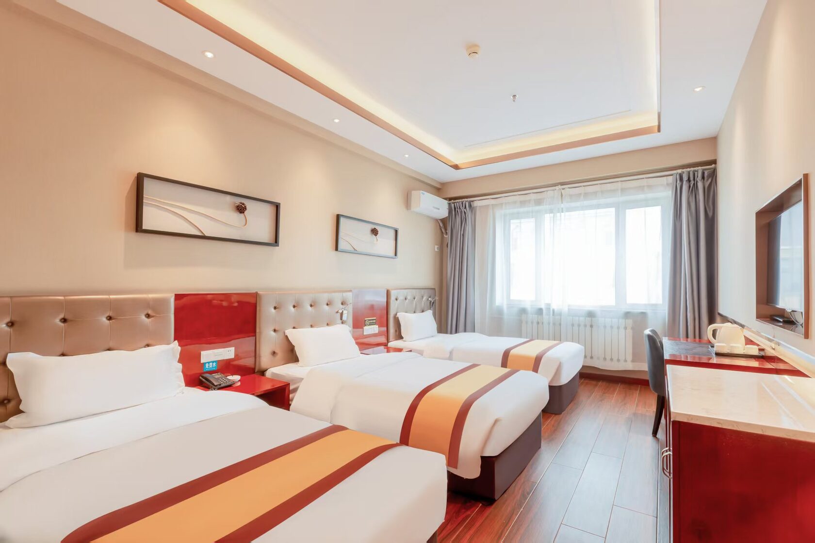 комфортный номер для россиян в отеле от поликлиники цюань юй, хайхэ