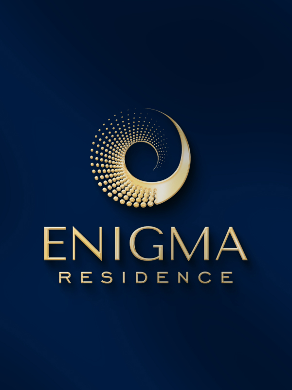 Брендинг агентства недвижимости Enigma Residence: лого, фирменный стиль, гайдбук, сайт