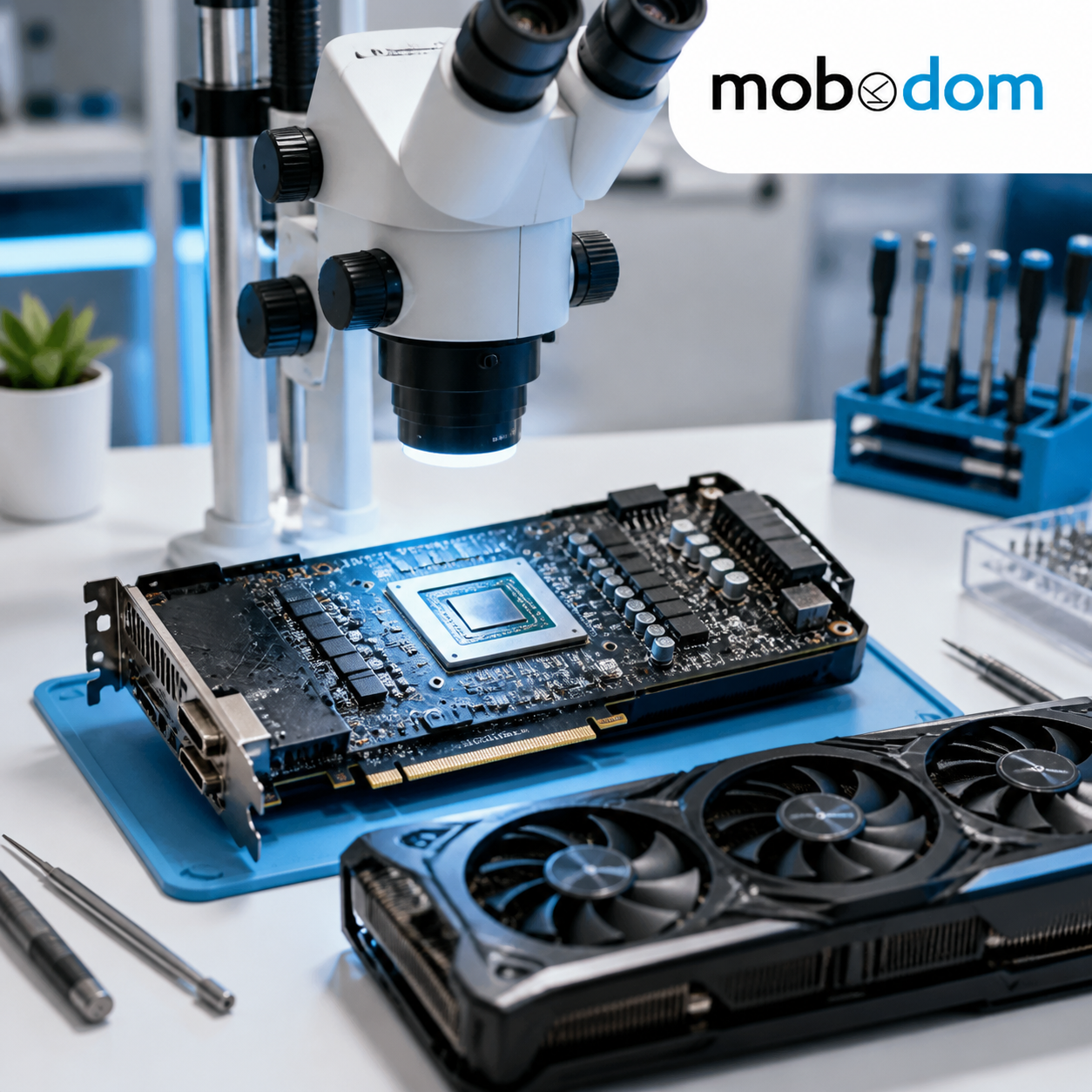 Ремонт видеокарт NVIDIA и AMD: инженерная диагностика и ремонт