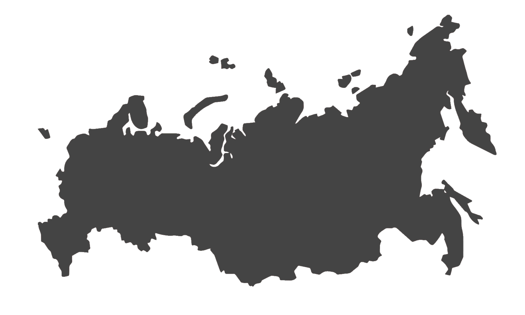 Карта россии вектор svg