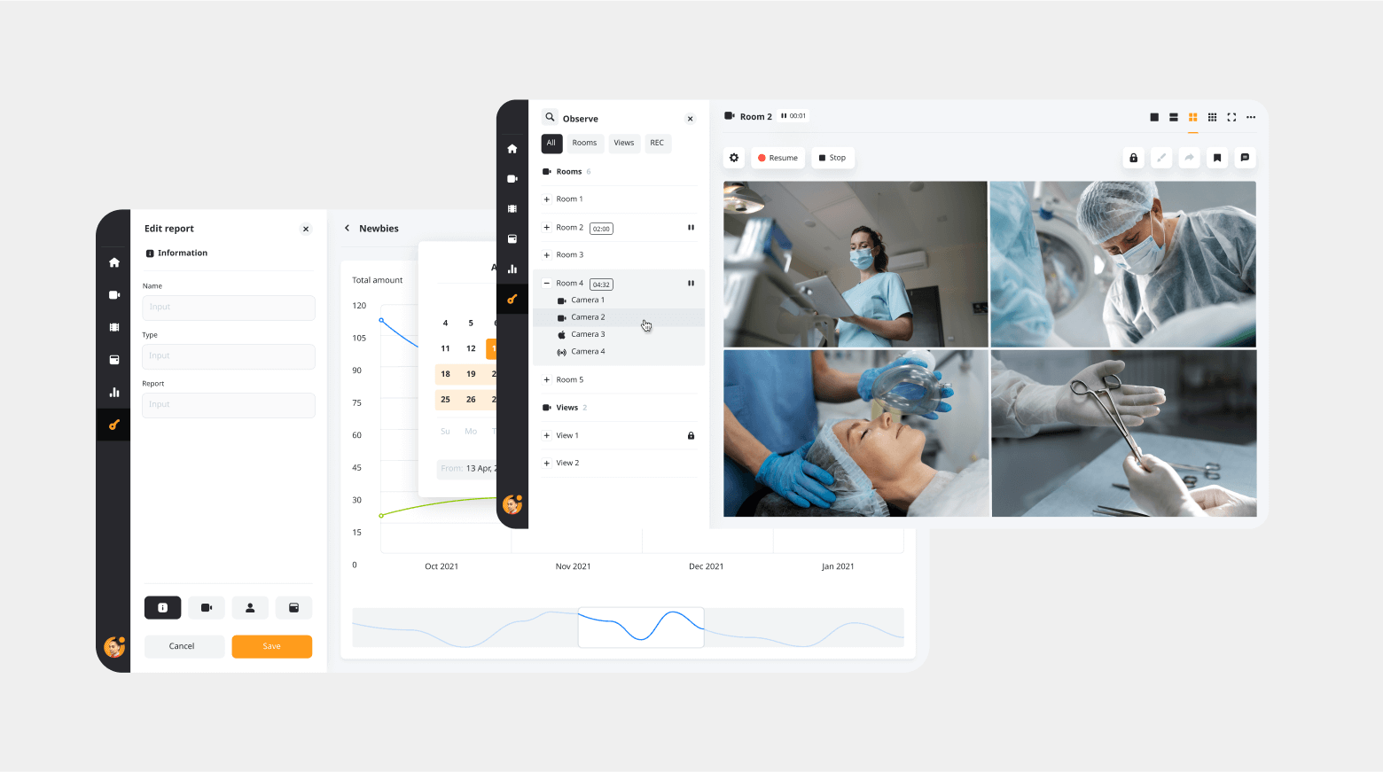 стоимость разработки гибкого индивидуального решения системы видеонаблюдения