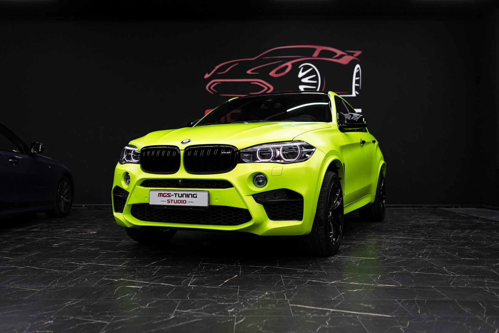 Переделка BMW X6 F16 | Обвес X6M F86 Lime