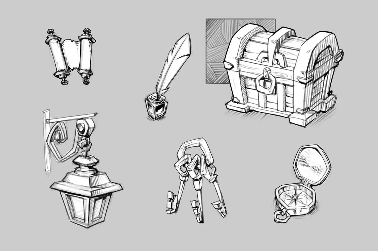 Работа студента NewArtSchool — пример 1