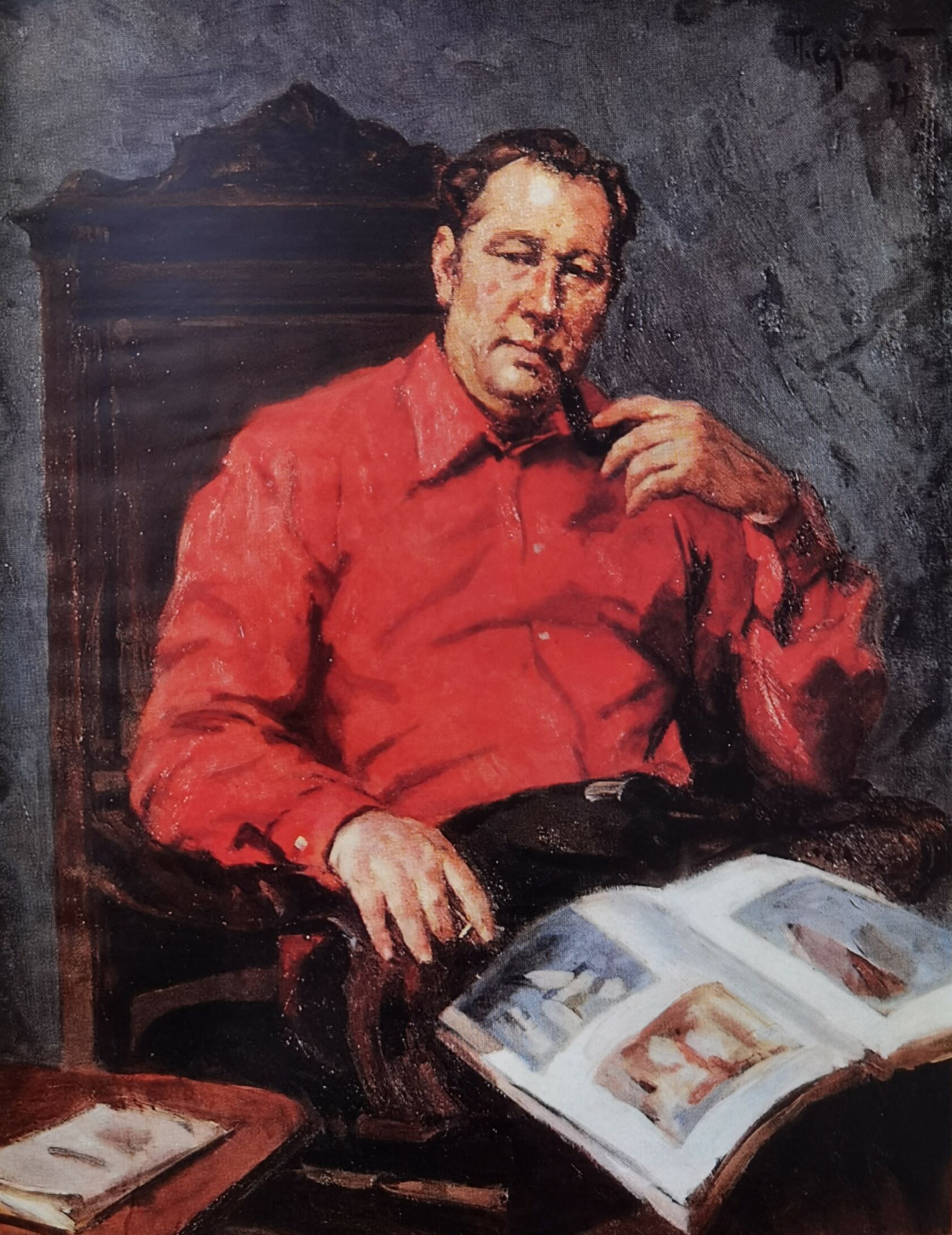 Портрет писателя А.Иванова, 1977 г.