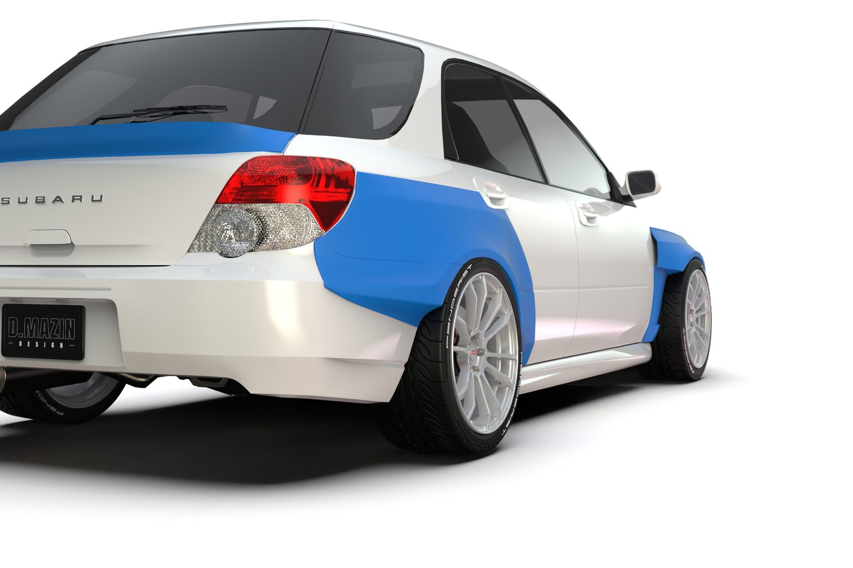 Fender Flares Set SUBARU IMPREZA WAGON (WRX/WRX STI) 0305