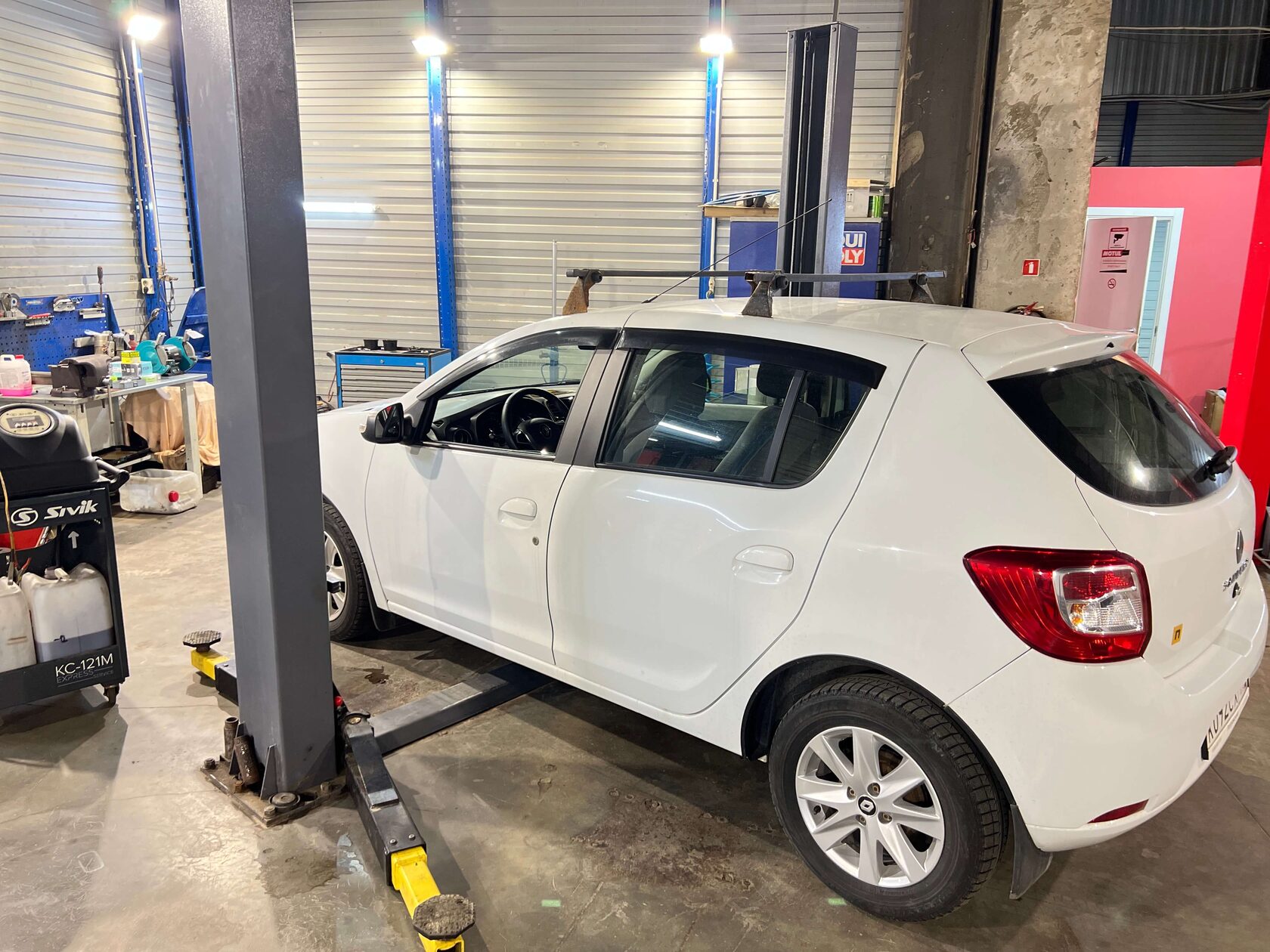 Проверка антифриза Renault Sandero рефрактометром