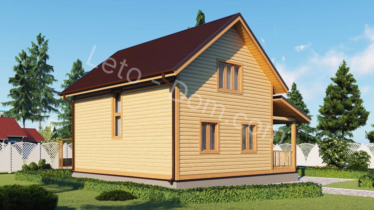 дом из бруса