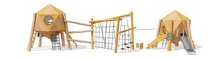 Большой игровой комплекс VST 0024/7 для общественного пространства