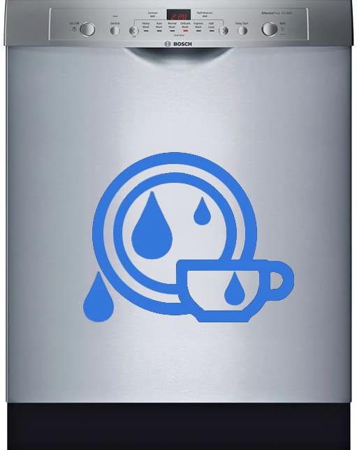 Ремонт посудомоечных машин, Посудомоечная машина плохо сушит ремонт