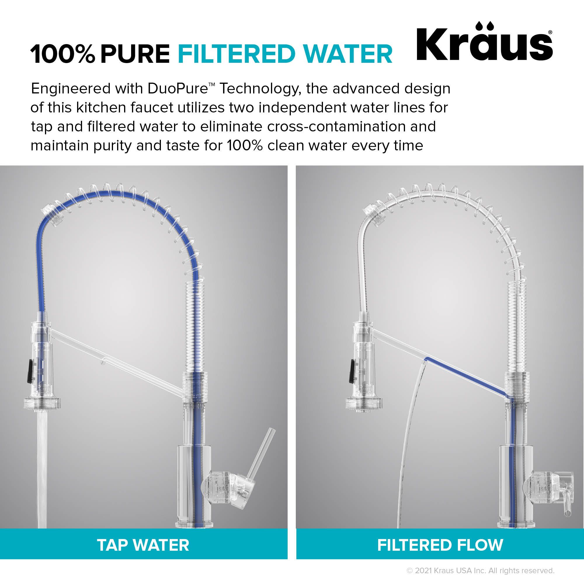 Кухонний змішувач Kraus KFF-1610CH - изображение 10