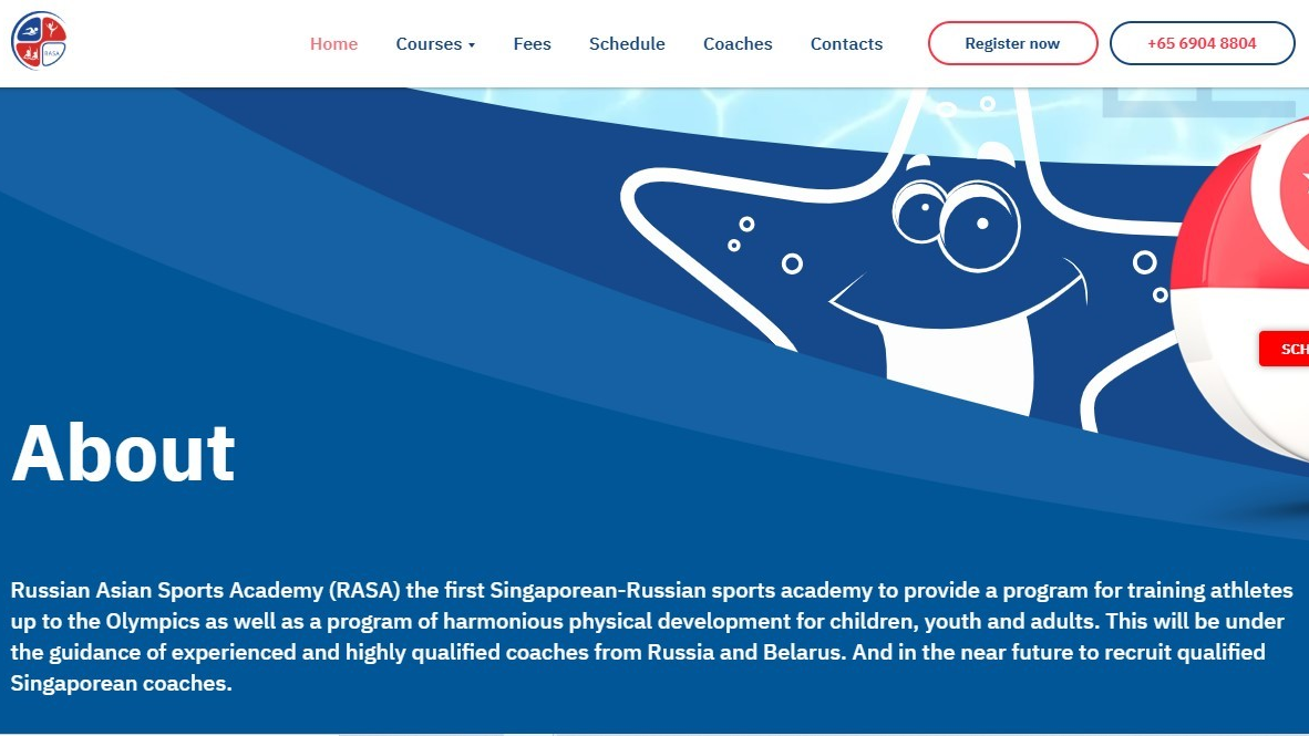 sport academy in singapore