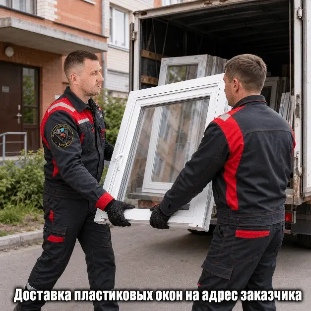 доставка окон на дом