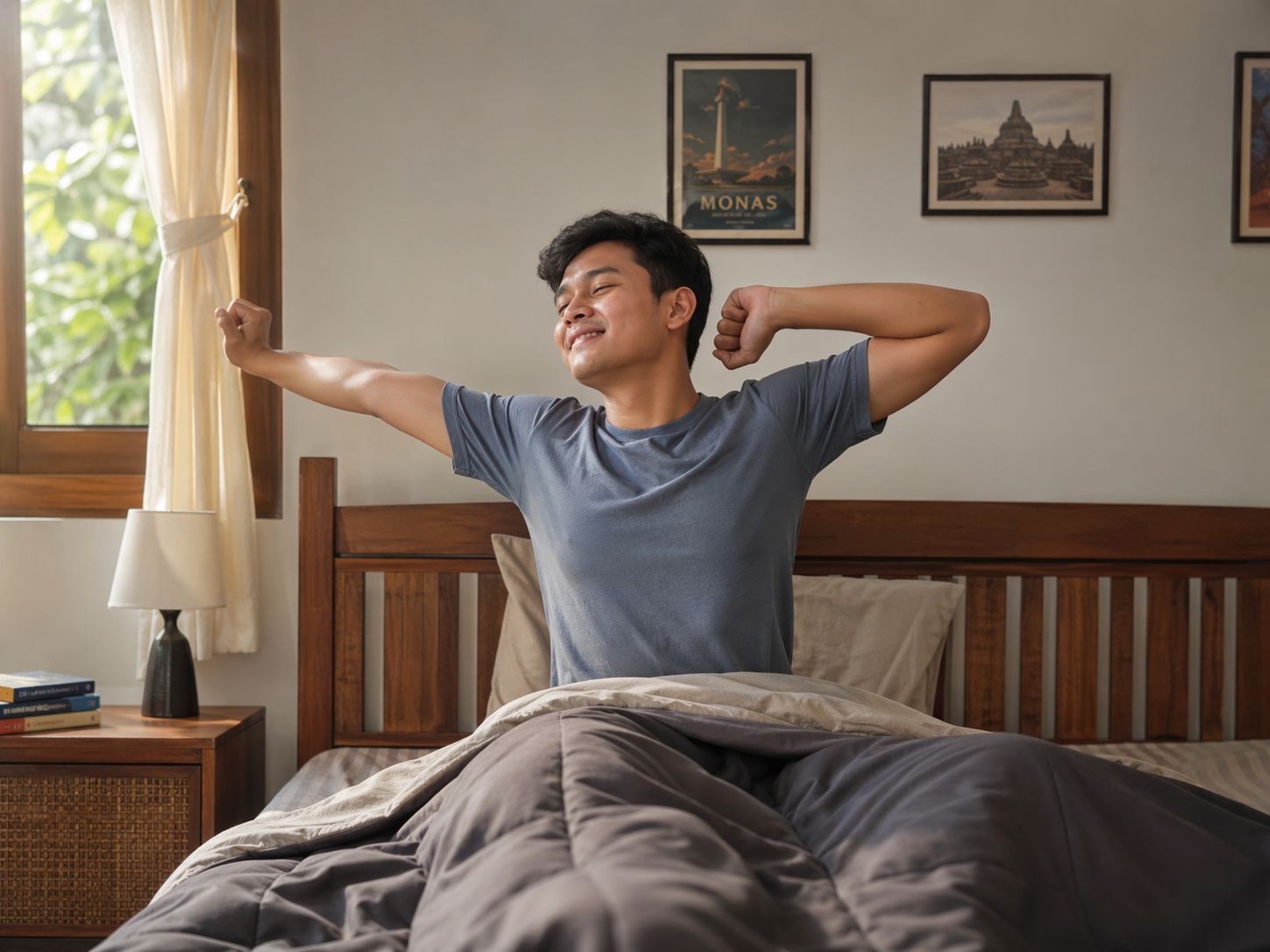 Tidur malam berkualitas membantu bangun lebih segar di pagi hari