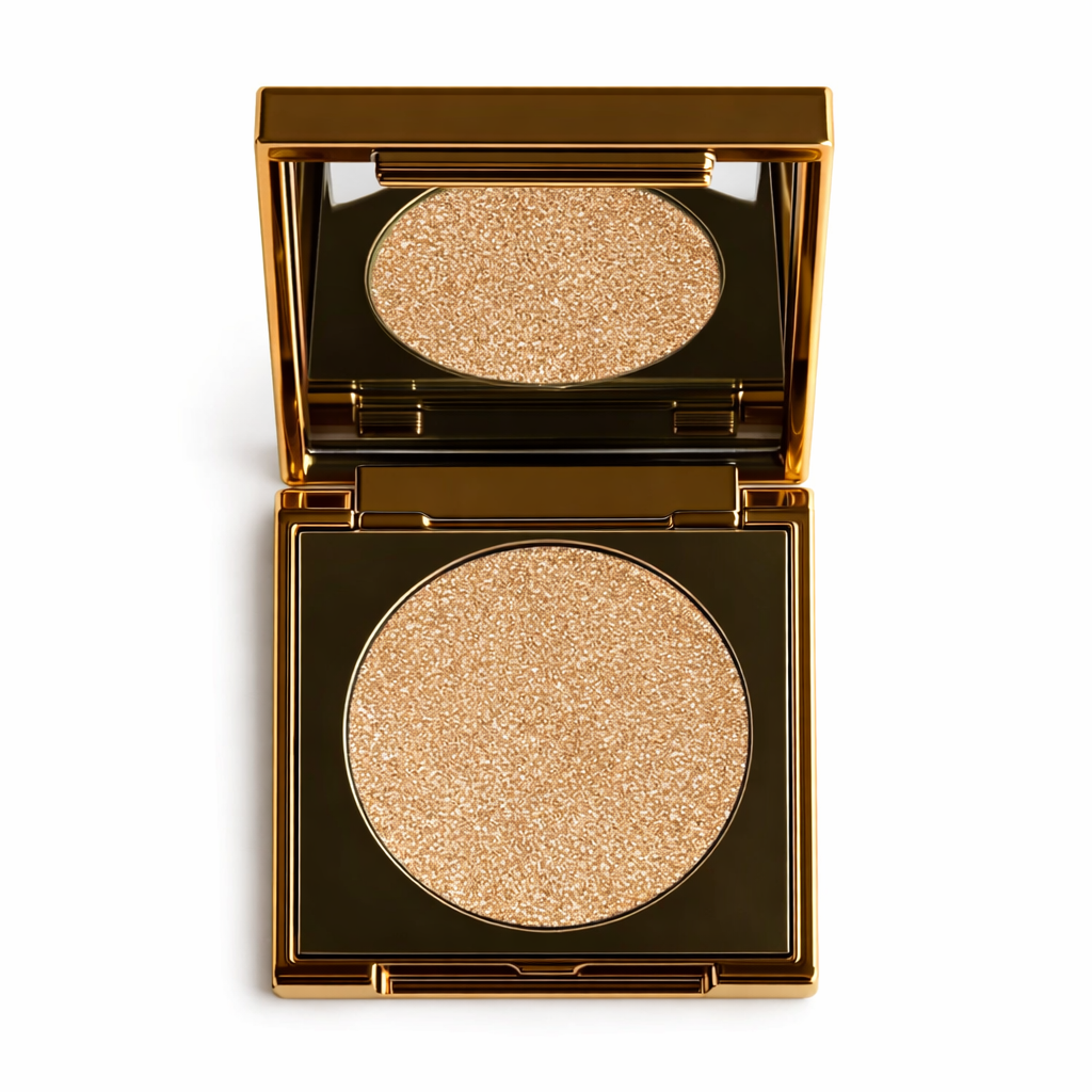 Сияющие тени с гелевой текстурой