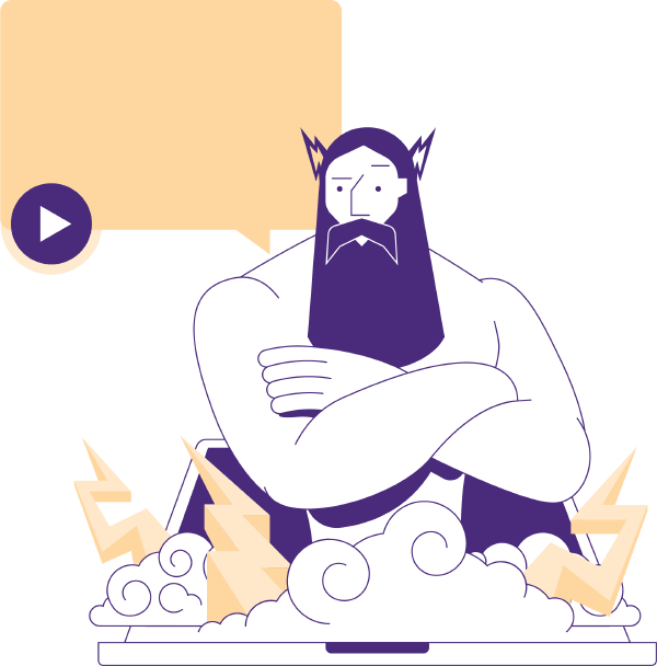 персонаж компании молния