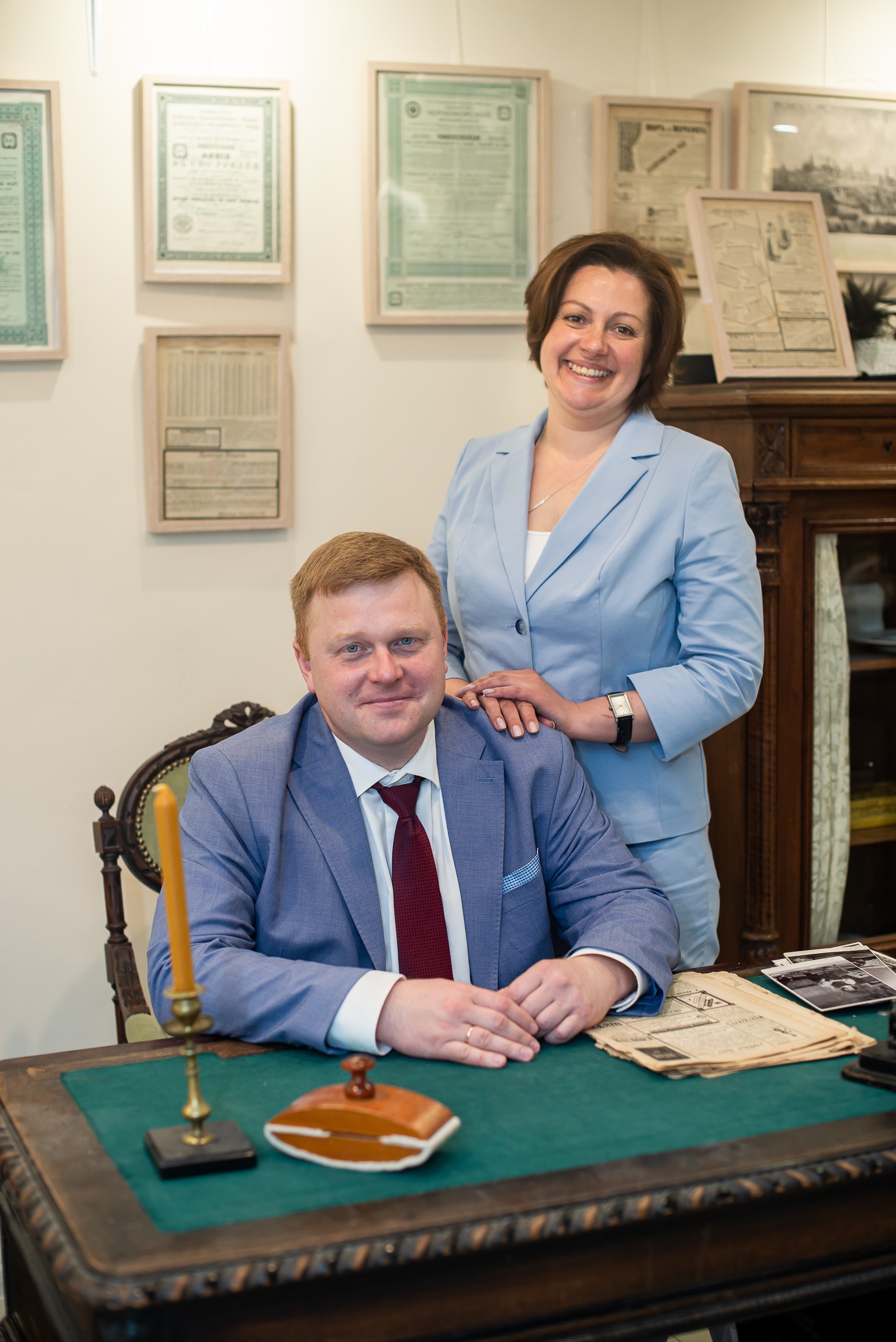 Кудиновы Сергей и Наталья основатели Музея Предпринимательства и современные меценаты города