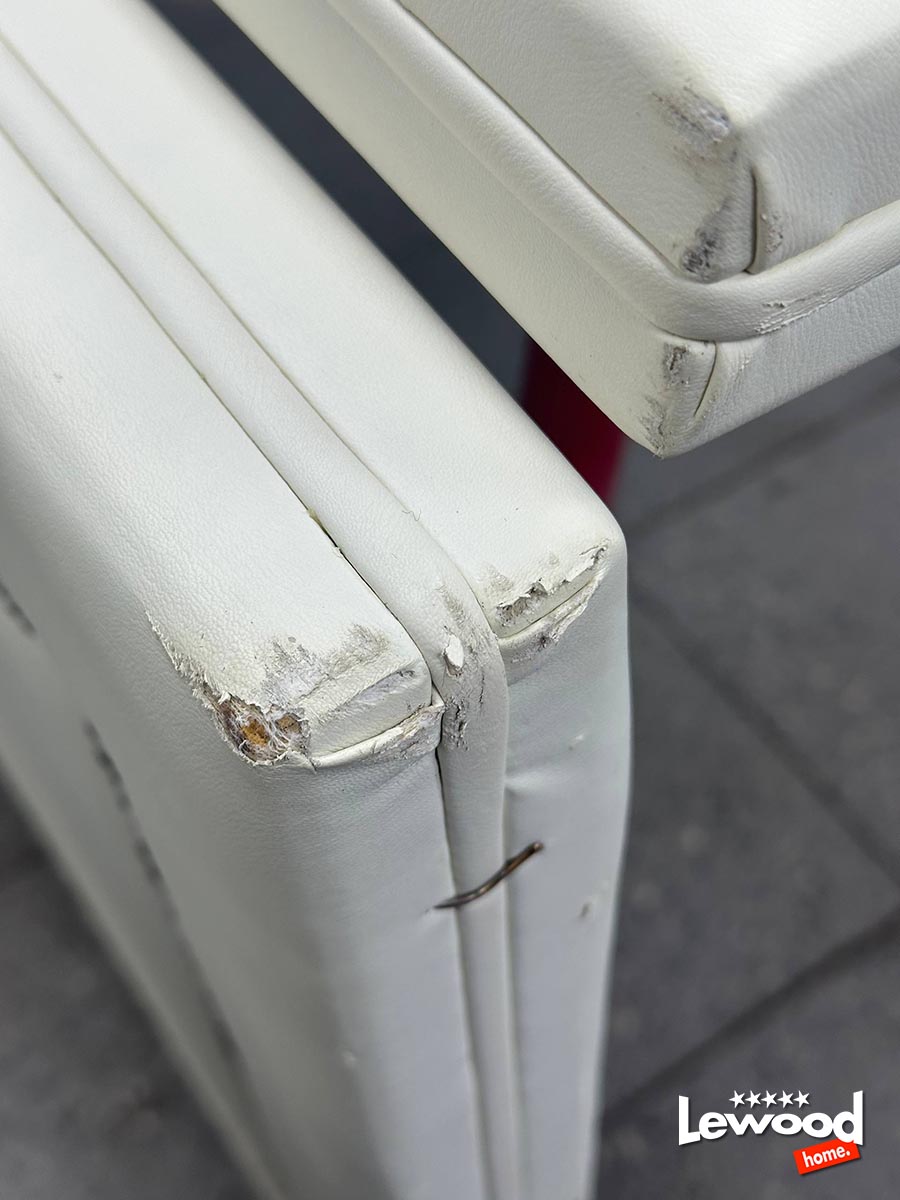 Реставрация кожаной ширмы