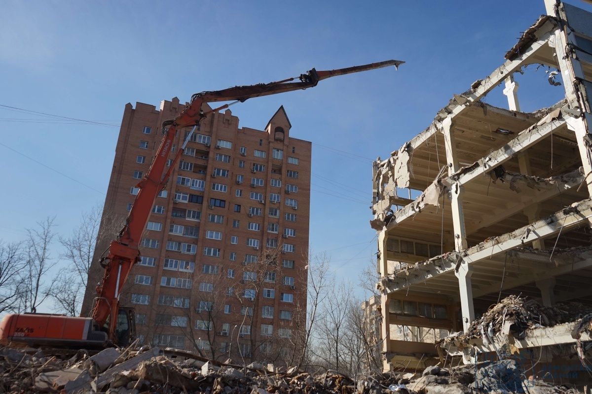 Демонтаж промышленных зданий в Москве и МО, стоимость сноса промышленных  зданий в Москве