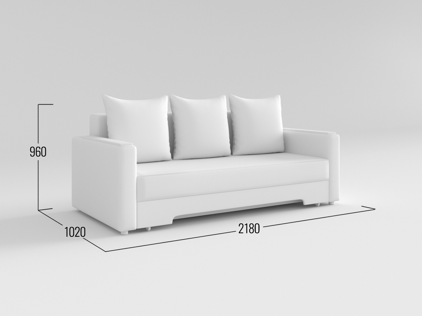 Много мебели диван прямой с подлокотниками 30 см фото