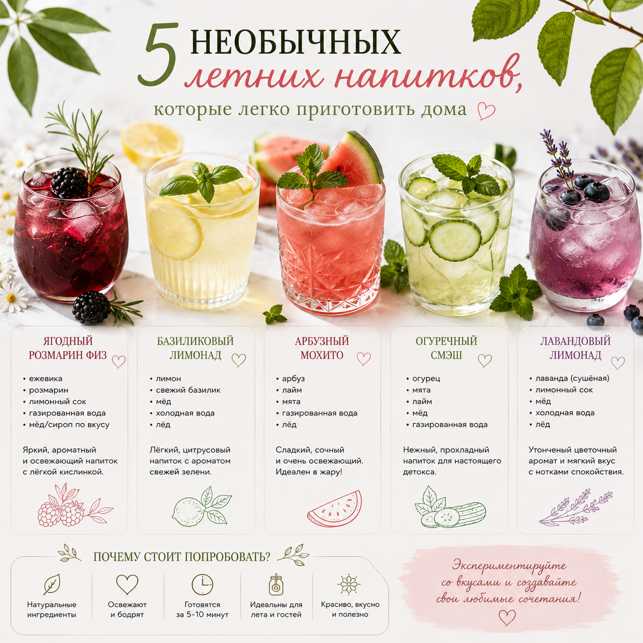 рецепты напитков - онлайн Ярмарка ручной работы - ресурс Я НАЙДУ
