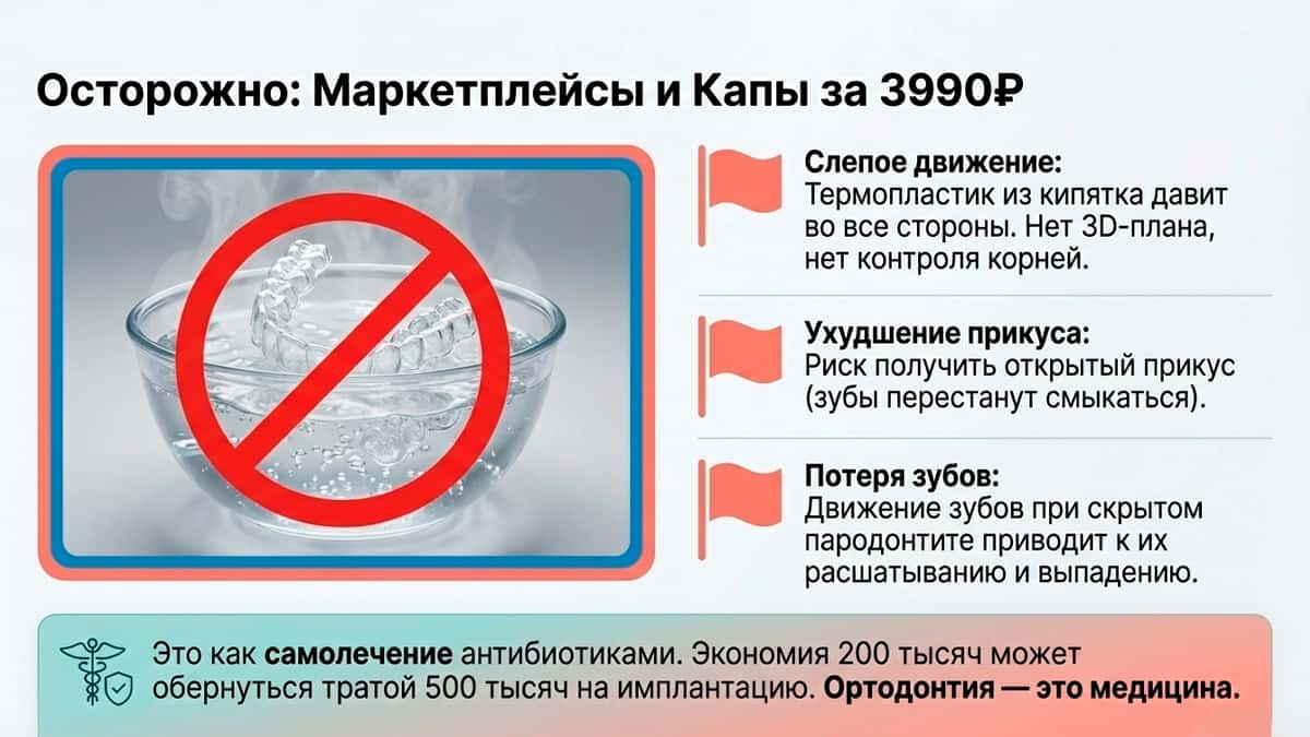 Капы для выравнивания с маркетплейсов