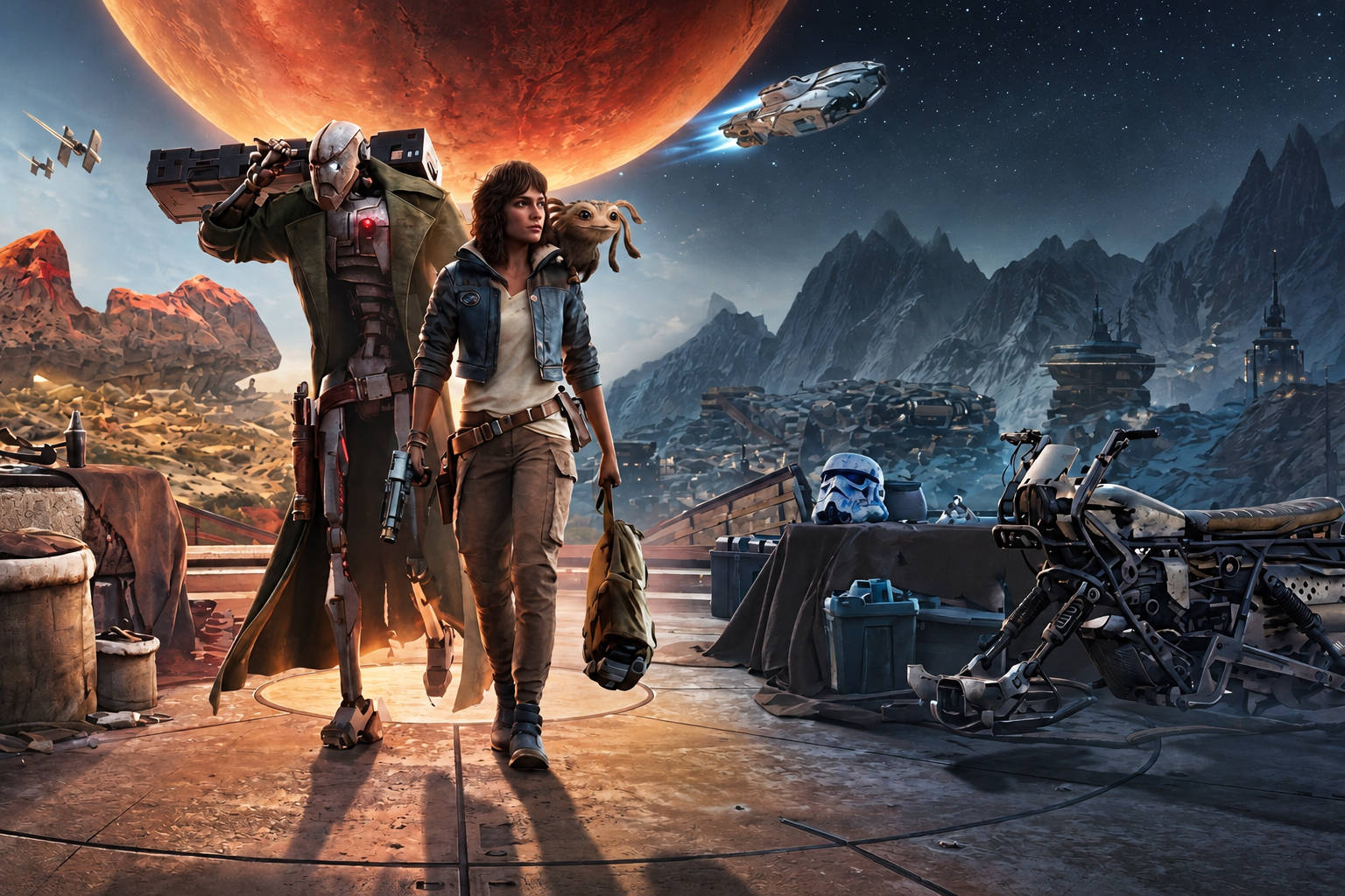 Star Wars Outlaws — обложка игры