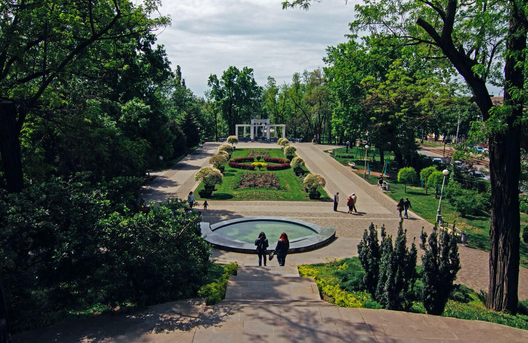 Городской сад парк Горького Краснодар