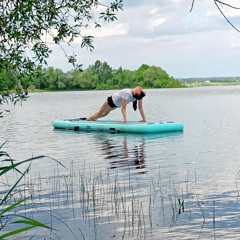 SUP-йога: тренировки на воде, которые помогают расслабиться