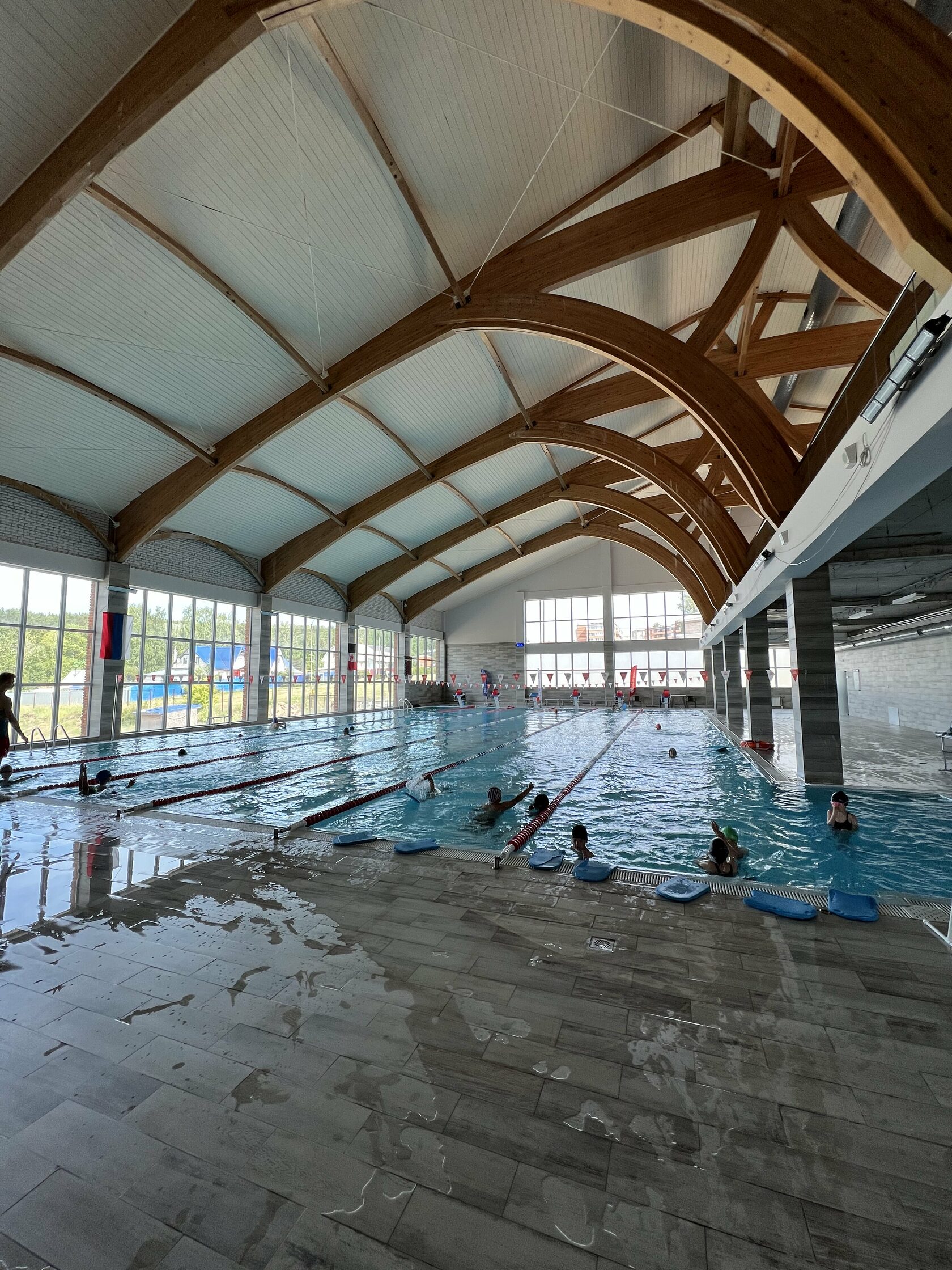 Сборный дом в Тихорецка бассейн