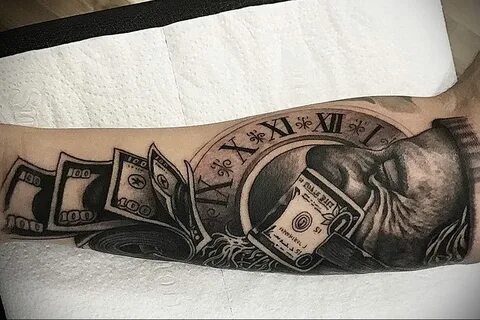Тату деньги: значение, фото татуировки, эскизы