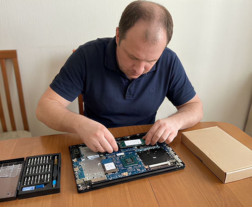 Установка SSD в ноутбук