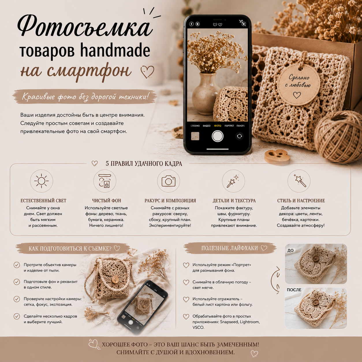 как правильно фотографировать на телефон  - Ярмарка ручной работы Беларуси - ресурс Я Найду