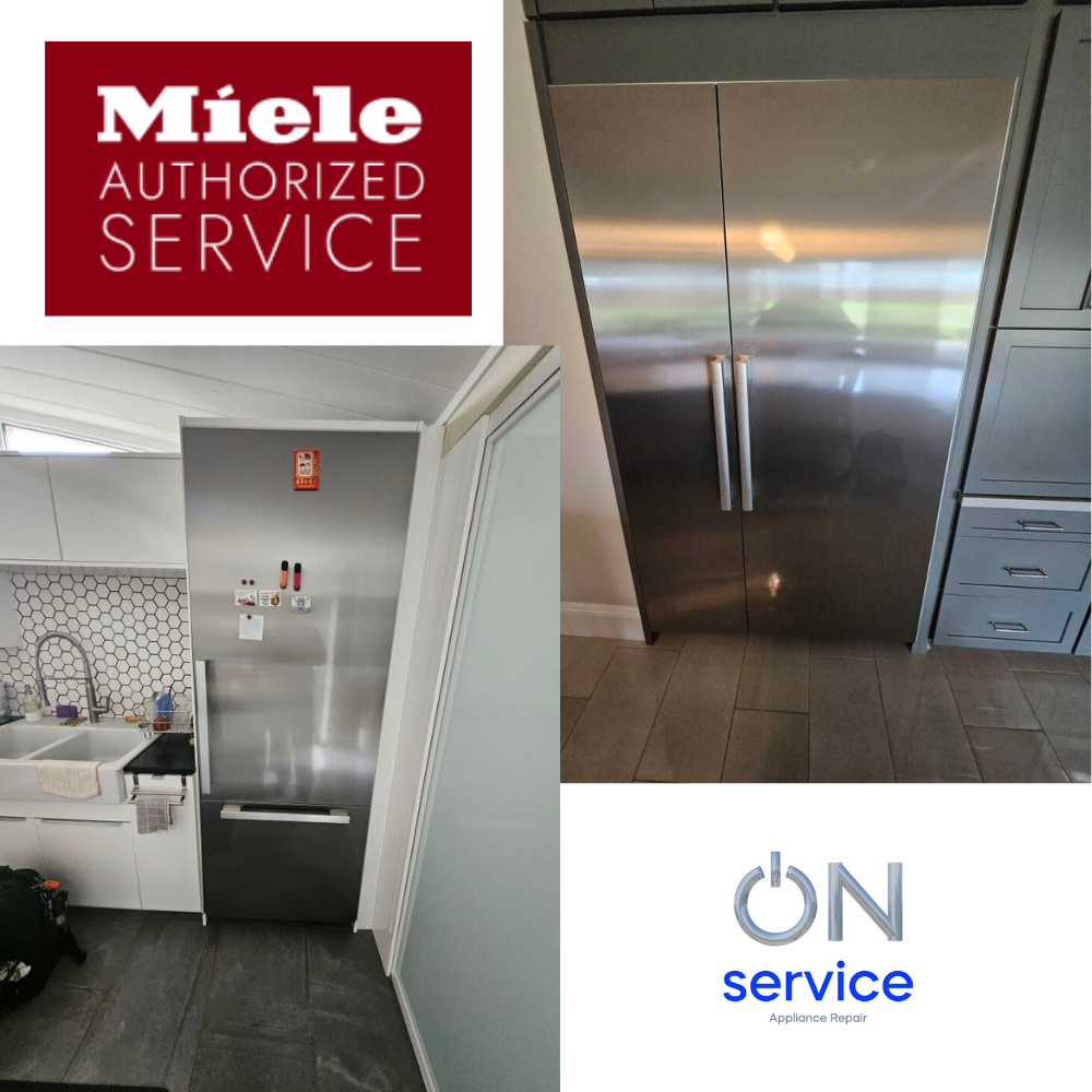 Miele Refrigerator authorized repair company in CA: SF Bay Area, Napa County, Solano County, Contra Costa County, Sacramento County, El Dorado County, Placer County