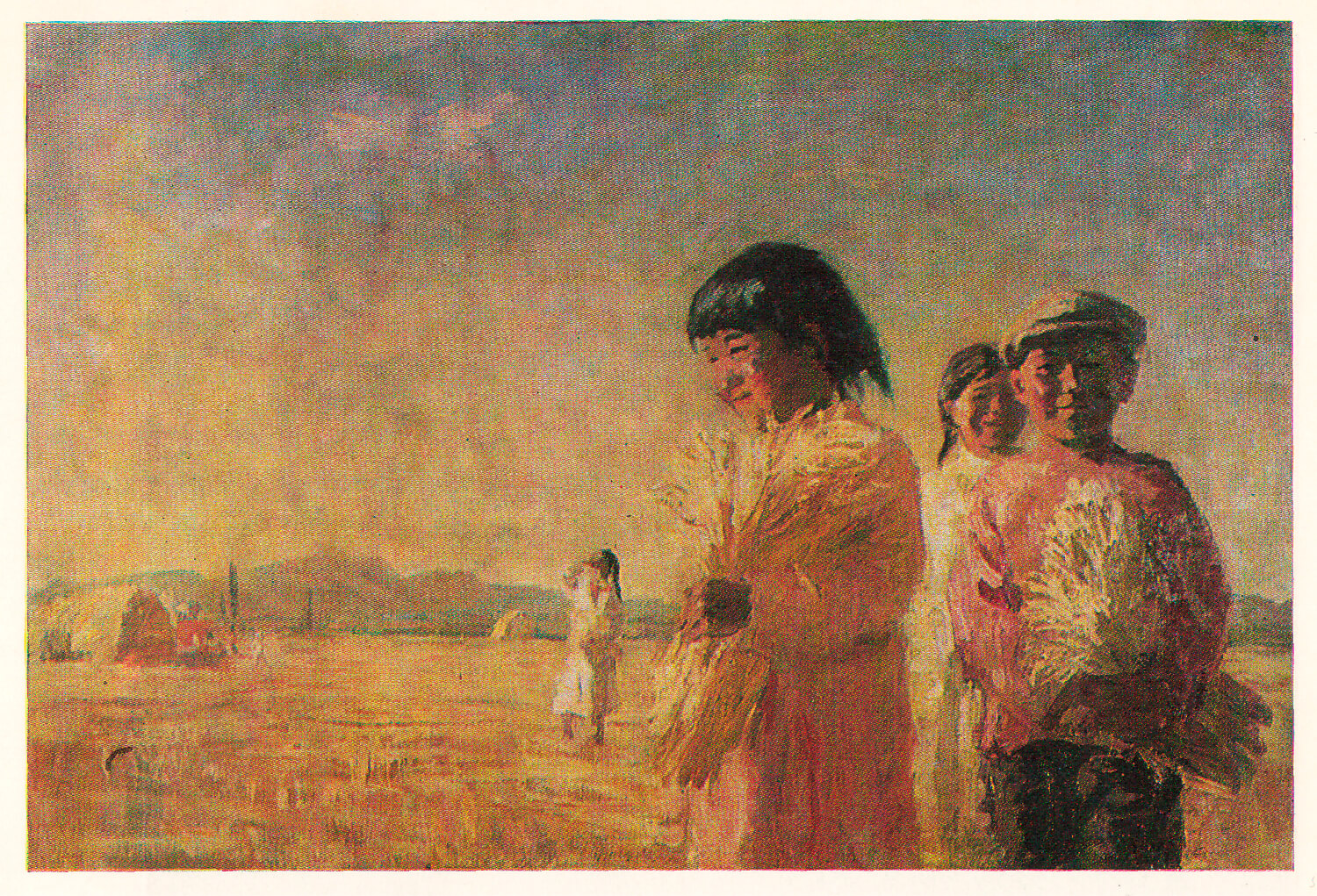 Киргизские дети картина