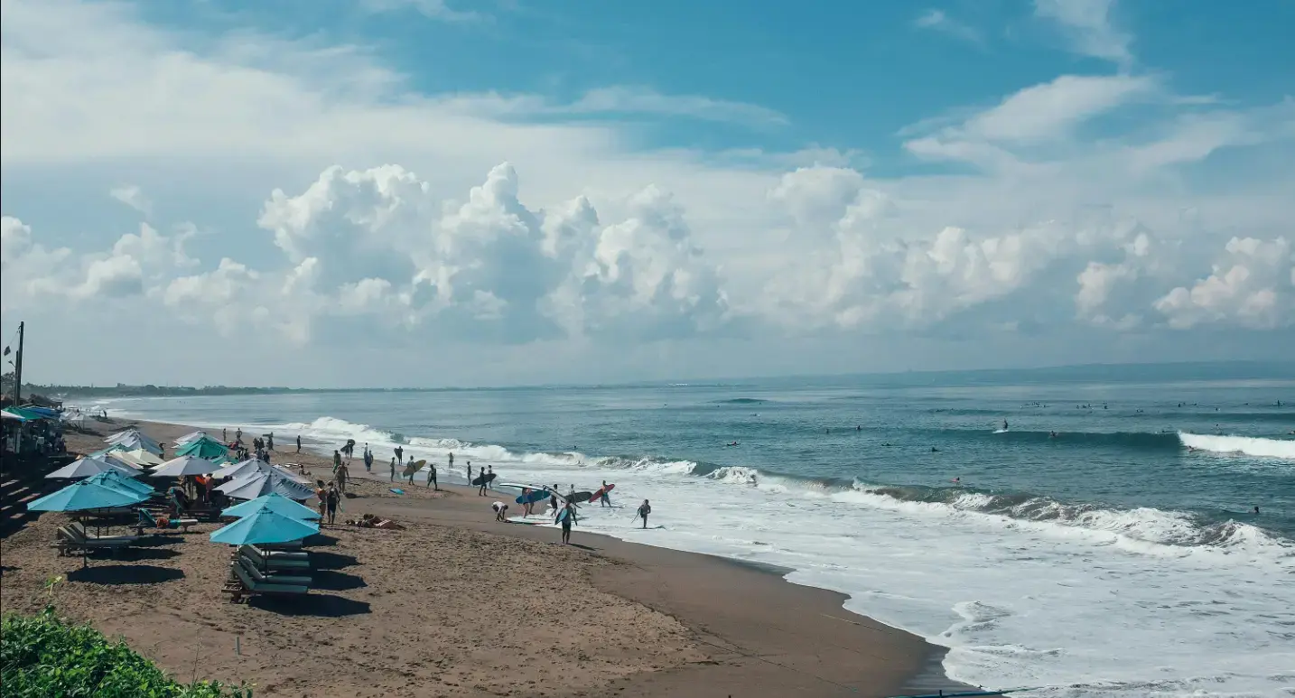Berawa Beach Sunbathing 7am