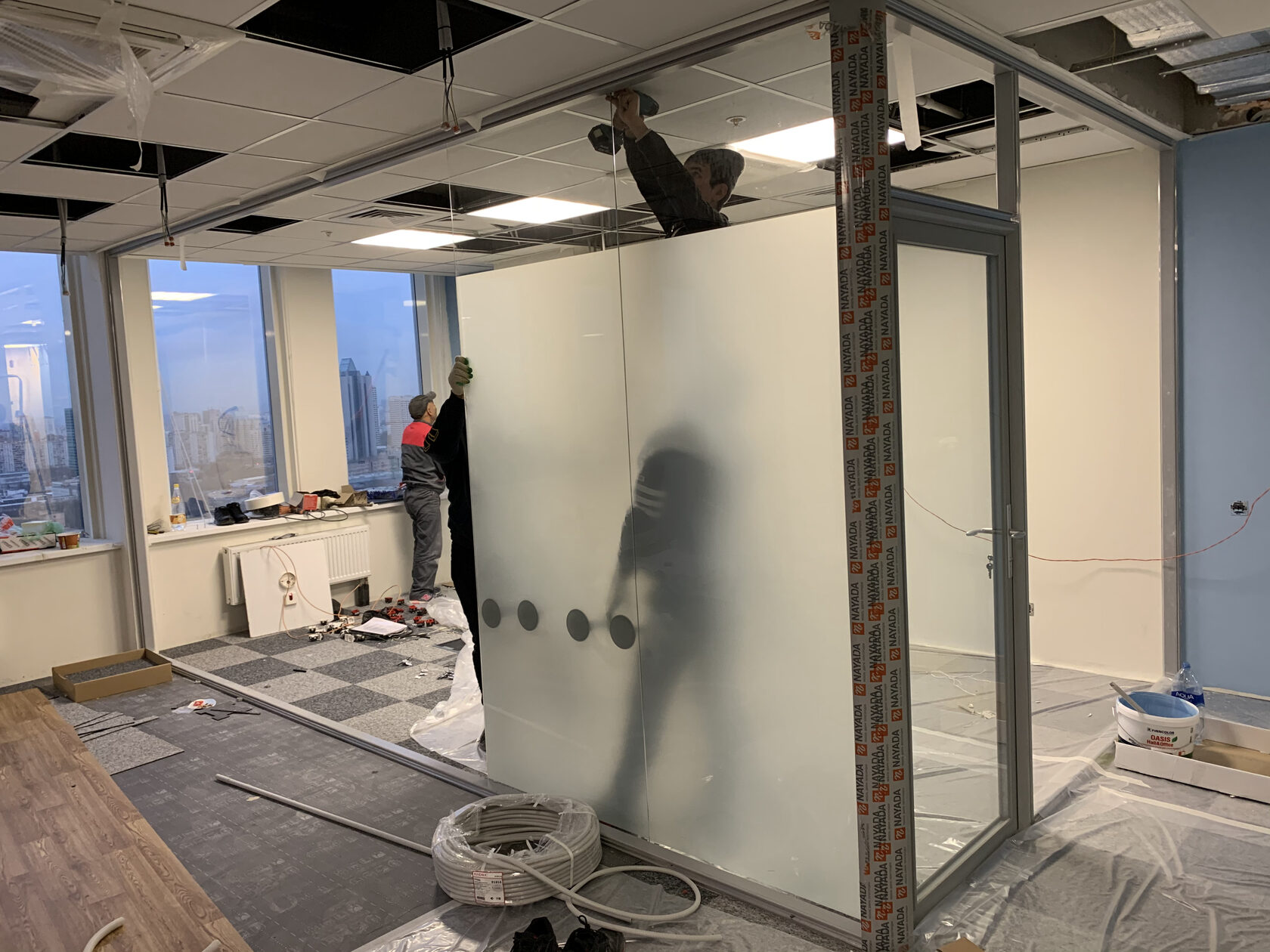 Монтаж перегородок АП-ГРУПП